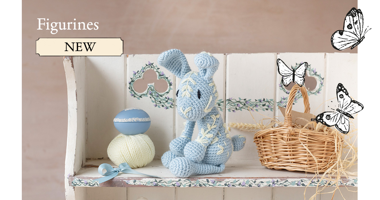 Figurine crochet kits embroidery crochet patterns TOFT